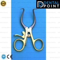 gelpi retractor with blue background