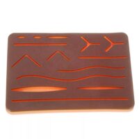 regular suture practice pad in brown colour