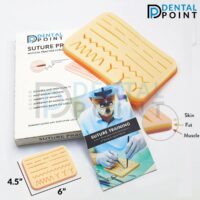 suture practice pad with 15 Wound with box and training guide